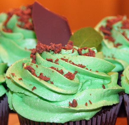 5 Easy Mint Cupcake Ideas